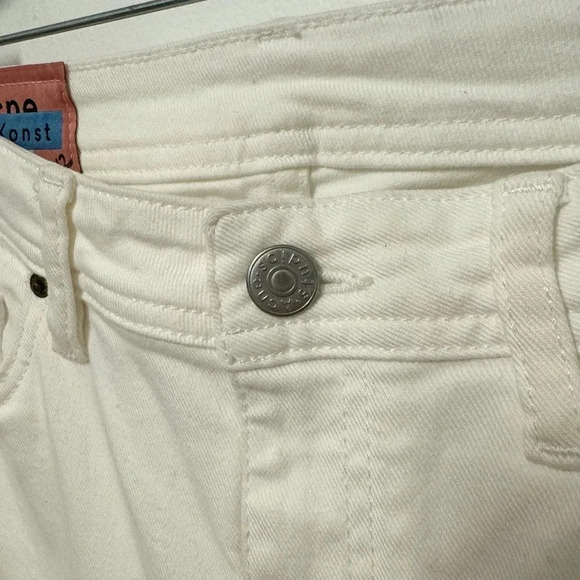 NWOT Acne Studios Bla Konst White Climb Jeans - White Denim Skinny Jeans - Picture 6 of 11
